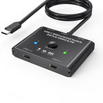 Công tắc hai chiều Type-C / USB-C 8K30 10Gbps bộ chia HD, KC-C201, máy đơn C201
