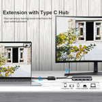 Công tắc hai chiều Type-C / USB-C 8K30 10Gbps bộ chia HD, KC-C201, máy đơn C201
