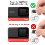 Microphone cổ Sunnylife MC490 ghi âm chuyển động cho camera, dành cho DJI Action3/2, Insta360 ONE RS, Insta360 ONE X2/X3/1 inch 360 Edition