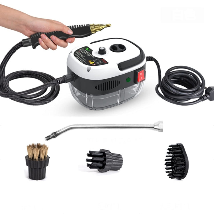 Máy làm sạch bằng hơi nước áp suất cao và nhiệt độ cao 2500W cho bếp, phòng tắm, đồ nội thất, màu trắng, phích cắm UK 220V