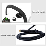 Máy làm sạch bằng hơi nước áp suất cao và nhiệt độ cao 2500W cho bếp, phòng tắm, đồ nội thất, màu trắng, phích cắm UK 220V