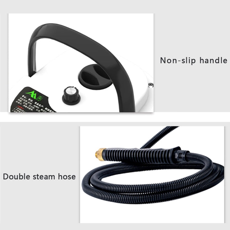 Máy làm sạch bằng hơi nước áp suất cao và nhiệt độ cao 2500W cho bếp, phòng tắm, đồ nội thất, màu trắng, phích cắm UK 220V