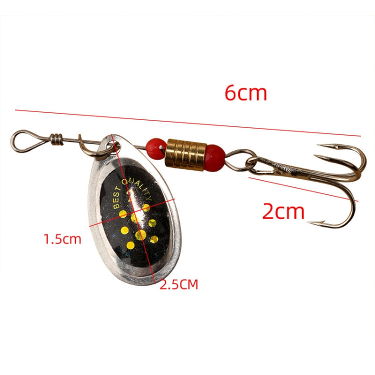 Bộ mồi câu giả sequin Roadrunner, giao màu ngẫu nhiên, 5 cái, 10 cái