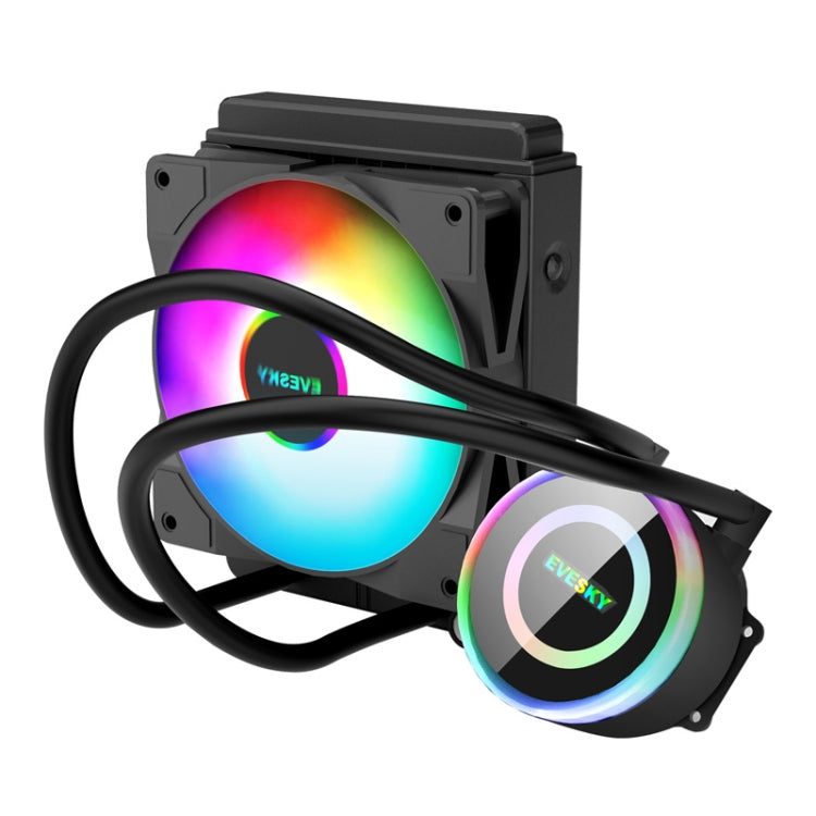 Quạt làm mát CPU EVESKY RGB, bộ tản nhiệt chất lỏng tích hợp, 120mm nhiều màu, 120mm RGB, 240mm, 360mm