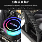 Quạt làm mát CPU EVESKY RGB, bộ tản nhiệt chất lỏng tích hợp, 120mm nhiều màu, 120mm RGB, 240mm, 360mm