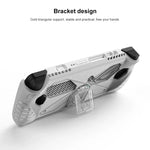 Ốp mềm TPU cho máy chơi game Asus ROG Ally kèm giá đỡ, TPU Đen, TPU Trắng