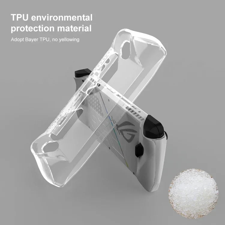 Ốp bảo vệ mềm TPU tất cả trong một cho máy chơi game ASUS Rog Ally, ốp TPU trong suốt
