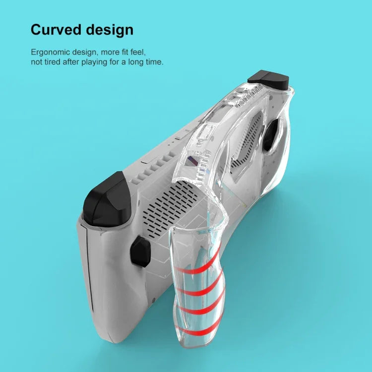Ốp bảo vệ mềm TPU tất cả trong một cho máy chơi game ASUS Rog Ally, ốp TPU trong suốt