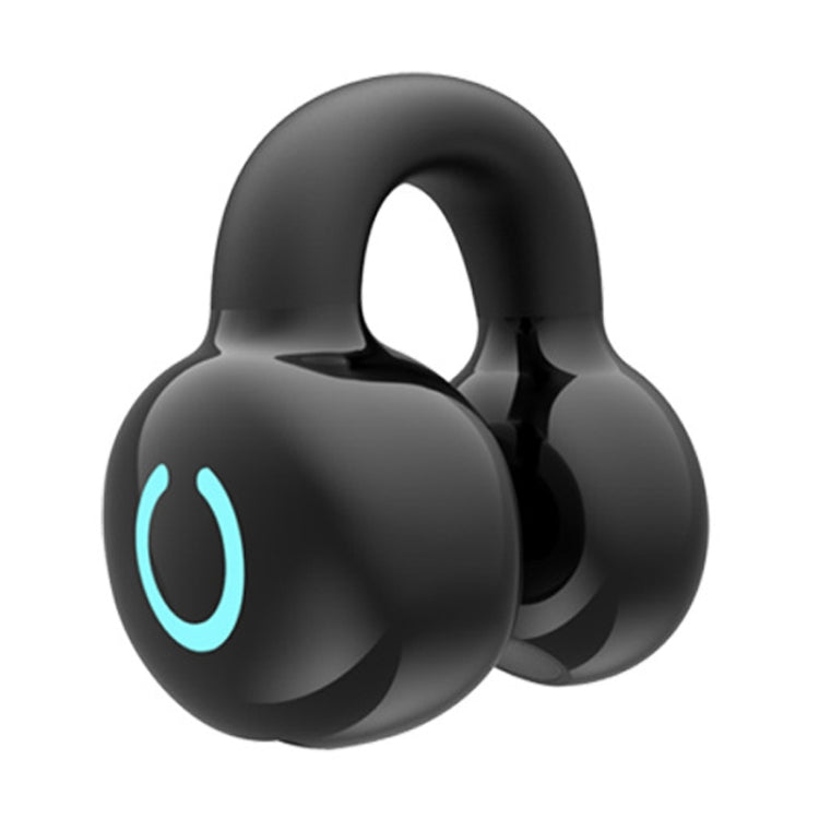 Tai nghe Bluetooth dẫn truyền xương kiểu kẹp tai đơn, YX09 (Đen), YX09 (Trắng), YX09 (Hồng), YX09 (Màu da)