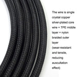 Dây cáp nâng cấp cho tai nghe Sony MDR-Z7 / MDR-Z1R / MDR-Z7M2, đầu stereo 3.5mm, đầu cân bằng 2.5mm, đầu cân bằng 4.4mm