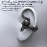 Tai nghe Bluetooth thể thao kinh doanh kiểu kẹp tai âm thanh nổi ngoài không làm đau tai, YX03 (Đen), YX03 (Trắng), YX03 (Hồng), YX03 (Xám)