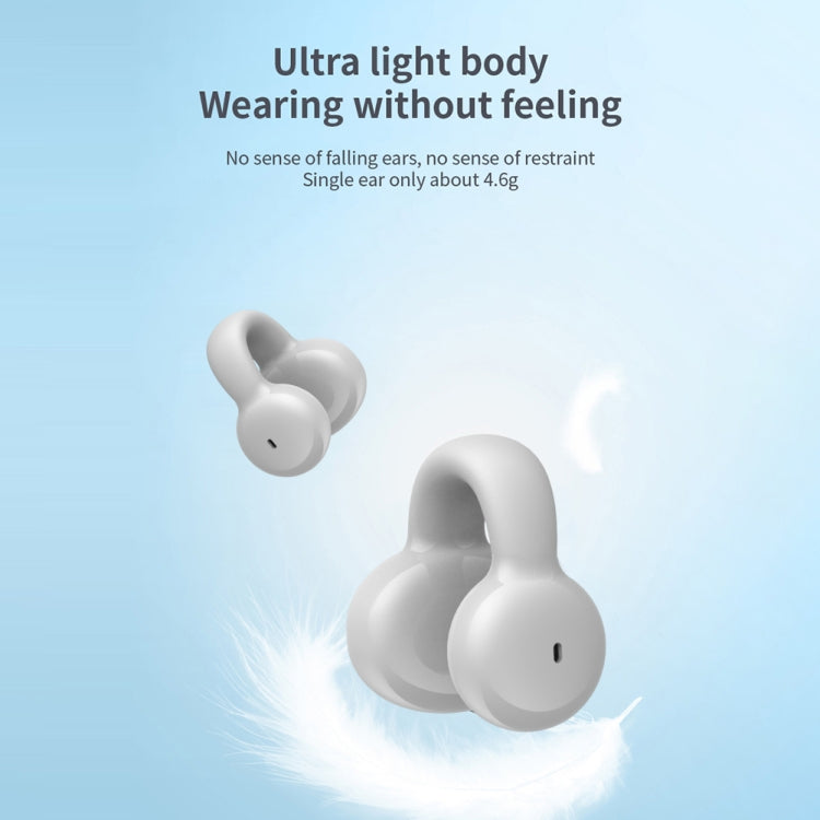 Tai nghe Bluetooth thể thao kinh doanh kiểu kẹp tai âm thanh nổi ngoài không làm đau tai, YX03 (Đen), YX03 (Trắng), YX03 (Hồng), YX03 (Xám)