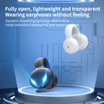 Tai nghe Bluetooth thể thao kinh doanh kiểu kẹp tai âm thanh nổi ngoài không làm đau tai, YX03 (Đen), YX03 (Trắng), YX03 (Hồng), YX03 (Xám)