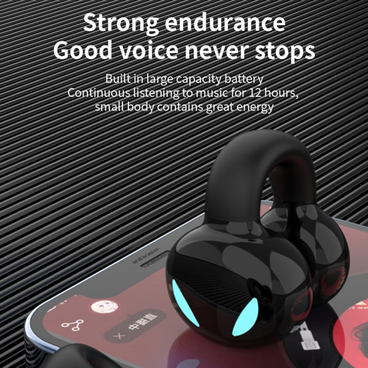 Tai nghe Bluetooth thể thao kinh doanh kiểu kẹp tai âm thanh nổi ngoài không làm đau tai, YX03 (Đen), YX03 (Trắng), YX03 (Hồng), YX03 (Xám)