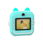 Máy ảnh chụp nhanh trẻ em mini in nhiệt HD video ảnh kỹ thuật số, tiêu chuẩn xanh dương, tiêu chuẩn hồng, 16G hồng, 16G xanh dương, 32G hồng, 32G xanh dương