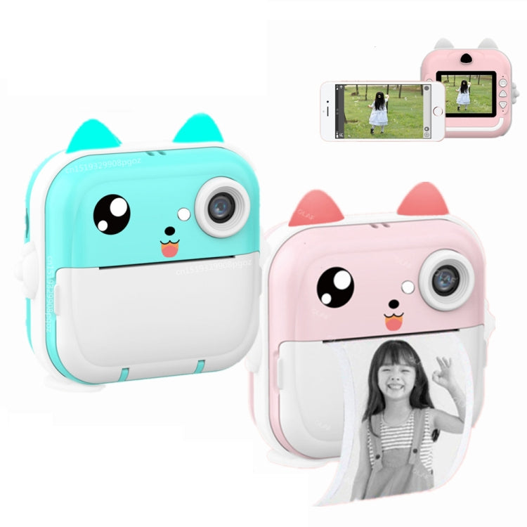 Máy ảnh chụp nhanh trẻ em mini in nhiệt HD video ảnh kỹ thuật số, tiêu chuẩn xanh dương, tiêu chuẩn hồng, 16G hồng, 16G xanh dương, 32G hồng, 32G xanh dương