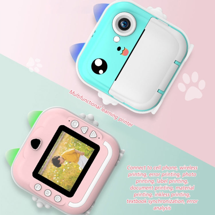 Máy ảnh chụp nhanh trẻ em mini in nhiệt HD video ảnh kỹ thuật số, tiêu chuẩn xanh dương, tiêu chuẩn hồng, 16G hồng, 16G xanh dương, 32G hồng, 32G xanh dương