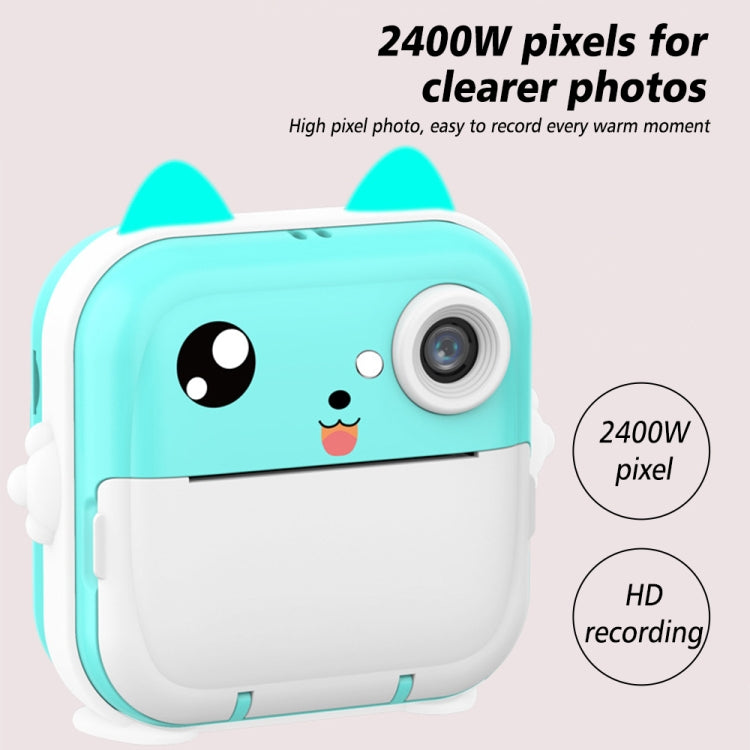 Máy ảnh chụp nhanh trẻ em mini in nhiệt HD video ảnh kỹ thuật số, tiêu chuẩn xanh dương, tiêu chuẩn hồng, 16G hồng, 16G xanh dương, 32G hồng, 32G xanh dương
