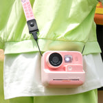 Children Instant Print Camera 4800W Pixel 2-Inch Screen Dual Lens Photography Camera, K27 Pink, K27 Yellow