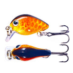 Mồi câu Luya nổi nhỏ béo 2.5cm 1.5g HENGJIA in 3D mini