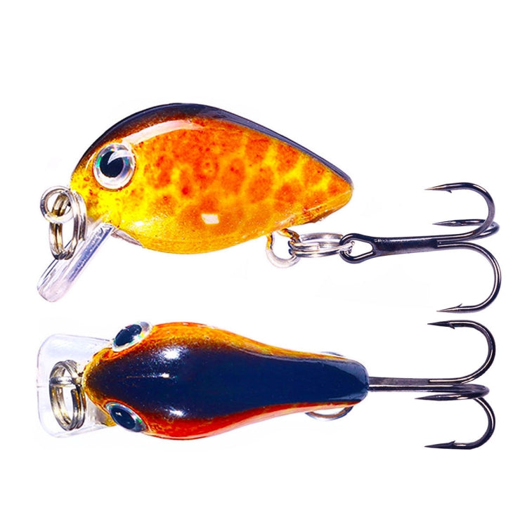 Mồi câu Luya nổi nhỏ béo 2.5cm 1.5g HENGJIA in 3D mini