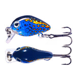 Mồi câu Luya nổi nhỏ béo 2.5cm 1.5g HENGJIA in 3D mini