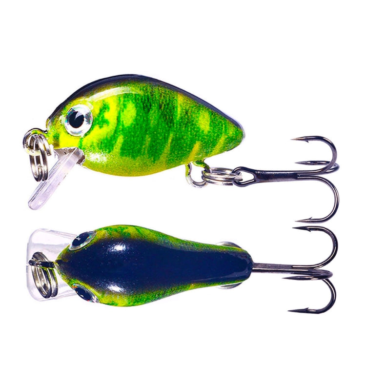 Mồi câu Luya nổi nhỏ béo 2.5cm 1.5g HENGJIA in 3D mini