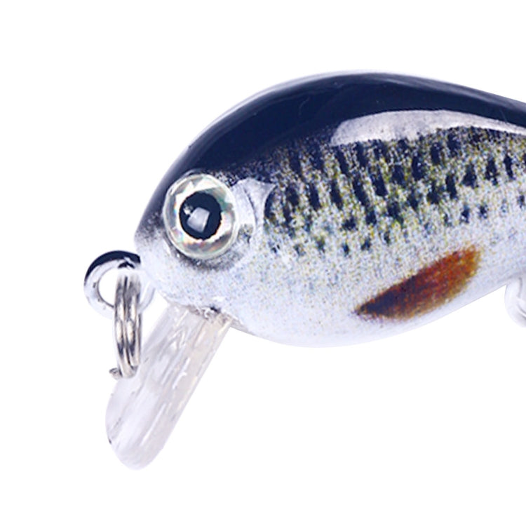 Mồi câu Luya nổi nhỏ béo 2.5cm 1.5g HENGJIA in 3D mini