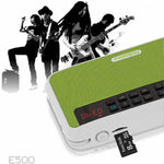 Loa Bluetooth Rolton E500 2.1 kênh có micro tích hợp, hỗ trợ radio FM