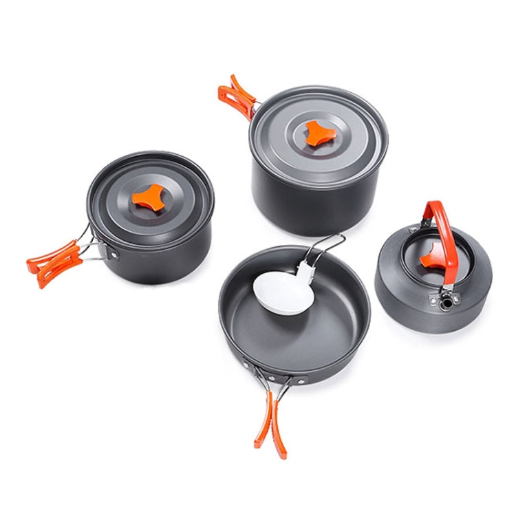 Bộ bếp nhôm ngoài trời cho 4-5 người Hewolf HW-K1779, HW-K1779