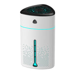 Silent USB Plug-In Silver Ion Purifying Humidifier Household Night Light Atomizer, Electroplated White, Electroplated Green, White, Green, Duck