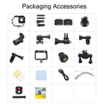 Camera thể thao chống rung IP68 màn hình kép cảm ứng từ xa WIFI HD 5K/30FPS, Camera 5K + thẻ 64G, Camera 5K + thẻ 128G