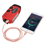 Đài radio di động sạc năng lượng mặt trời phòng chống thiên tai HanRongda HRD-902, HRD-902