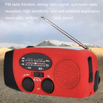 Đài radio di động sạc năng lượng mặt trời phòng chống thiên tai HanRongda HRD-902, HRD-902