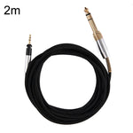Dây cáp nâng cấp cho tai nghe Sennheiser HD518 / HD558 / HD598 / M40X / M50X, dài 1.2m, 2m