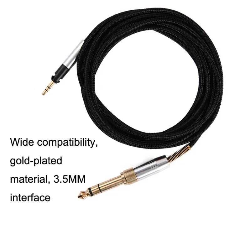 Dây cáp nâng cấp cho tai nghe Sennheiser HD518 / HD558 / HD598 / M40X / M50X, dài 1.2m, 2m
