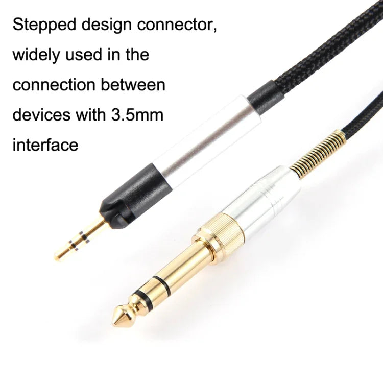 Dây cáp nâng cấp cho tai nghe Sennheiser HD518 / HD558 / HD598 / M40X / M50X, dài 1.2m, 2m
