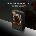 Máy nghe nhạc MP3 Bluetooth 5.0, máy ghi âm sách điện tử MP4 Walkman, Không có thẻ nhớ, 8GB, 16GB, 32GB, 64GB, 128GB