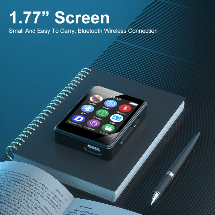 Máy nghe nhạc MP3 Bluetooth 5.0, máy ghi âm sách điện tử MP4 Walkman, Không có thẻ nhớ, 8GB, 16GB, 32GB, 64GB, 128GB