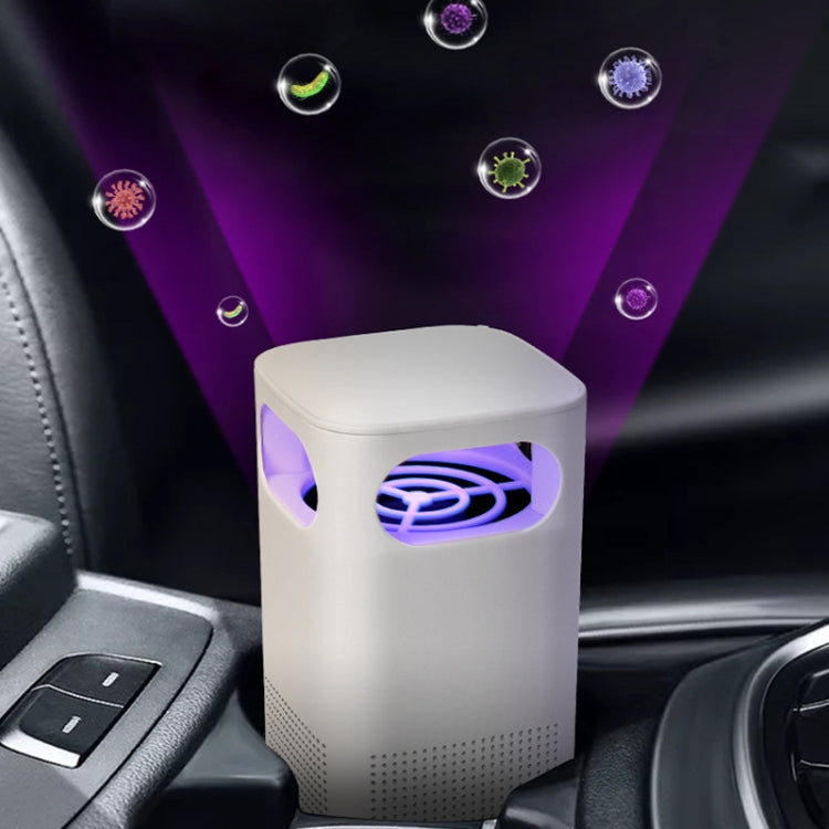 Máy khử mùi ion âm cắm USB cho phòng ngủ và ô tô, hình vuông