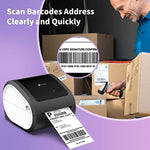Máy in nhãn nhiệt Bluetooth Phomemo D520-BT cho nhãn vận chuyển không dây, dành cho mã vạch và địa chỉ, US, EU