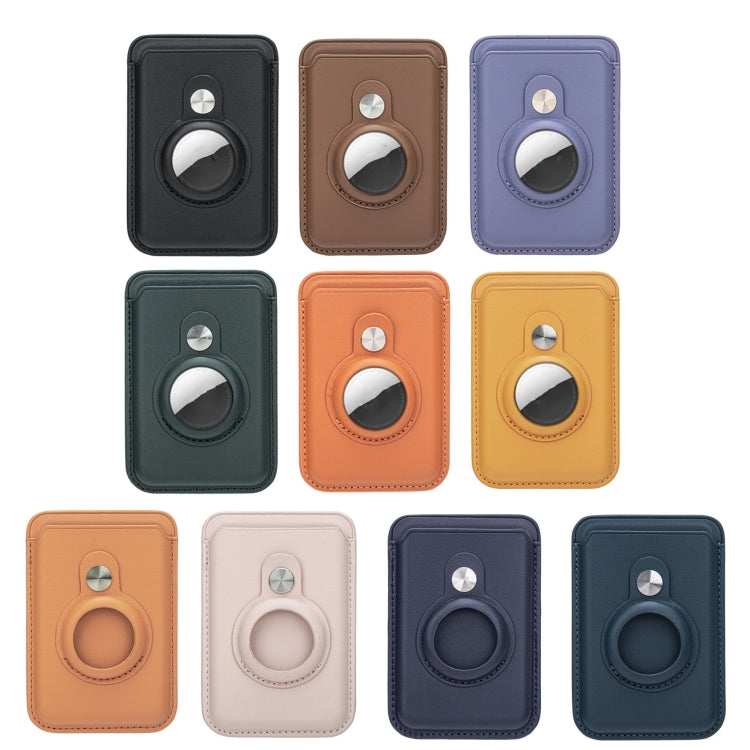Dành cho AirTag thế hệ 2 / AirTag thế hệ 1 Kẹp thẻ sợi định vị chống trộm bảo vệ thẻ theo dõi, có nam châm