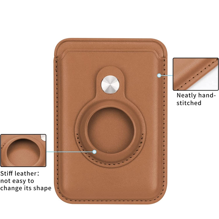 Dành cho AirTag thế hệ 2 / AirTag thế hệ 1 Kẹp thẻ sợi định vị chống trộm bảo vệ thẻ theo dõi, có nam châm