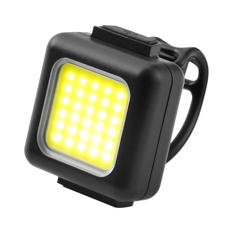 Đèn xe đạp mini COB, đèn xe đạp leo núi sạc USB chống nước MTB, đèn pha trắng, đèn hậu đỏ, đèn pha trắng + đèn hậu đỏ
