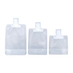 Bộ 20 túi đựng kem dưỡng, dầu gội có thể nạp lại, túi bóp rỗng du lịch, 30ml, 50ml, 100ml