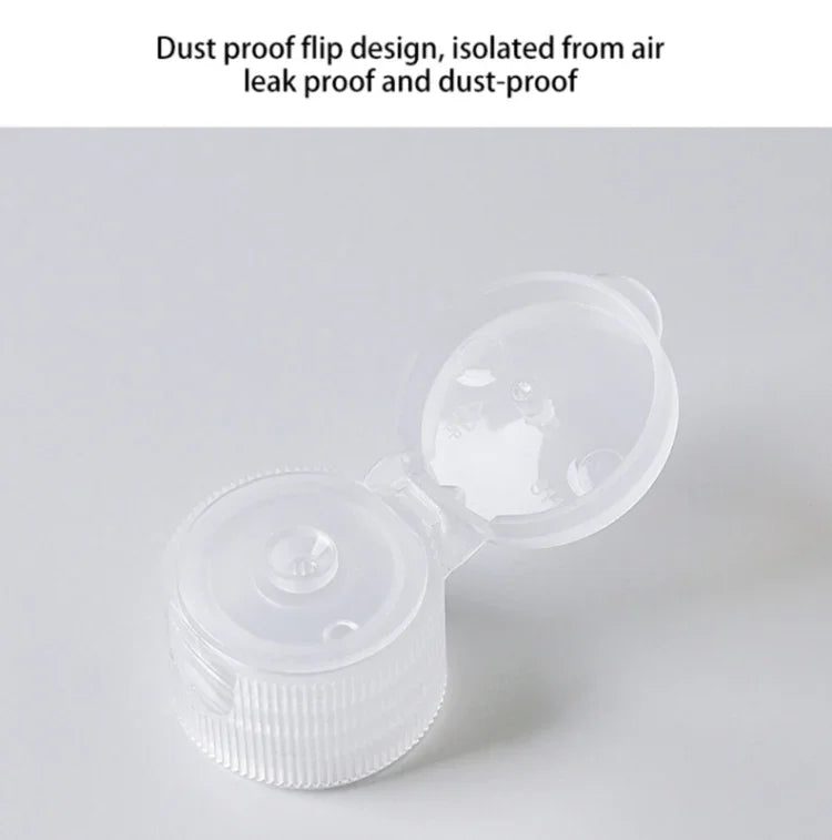 Bộ 20 túi đựng kem dưỡng, dầu gội có thể nạp lại, túi bóp rỗng du lịch, 30ml, 50ml, 100ml