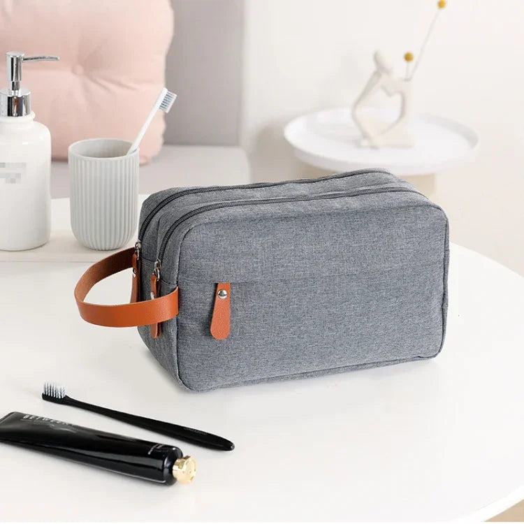Túi đựng đồ vệ sinh du lịch nam hai lớp, túi chống ẩm di động