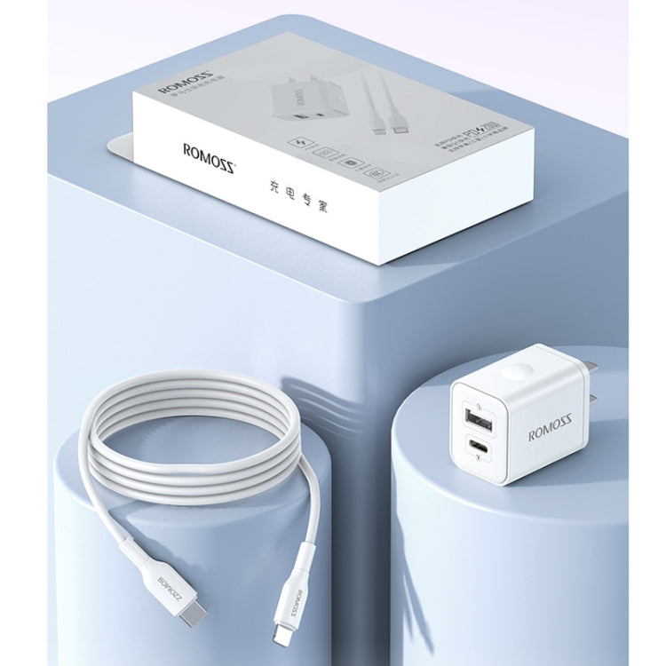 Bộ sạc nhanh ROMOSS PD20W cho Apple/Huawei và Xiaomi, phích cắm CN, cổng đơn