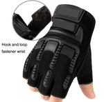 Găng tay nửa ngón thể thao ngoài trời chống trượt silicone bảo vệ, mã miễn phí