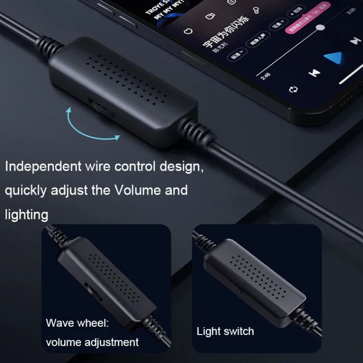 Loa âm thanh máy tính Havit A20 Plus có dây, âm thanh vòm stereo với đèn nền nhiều màu, đen, phiên bản Bluetooth